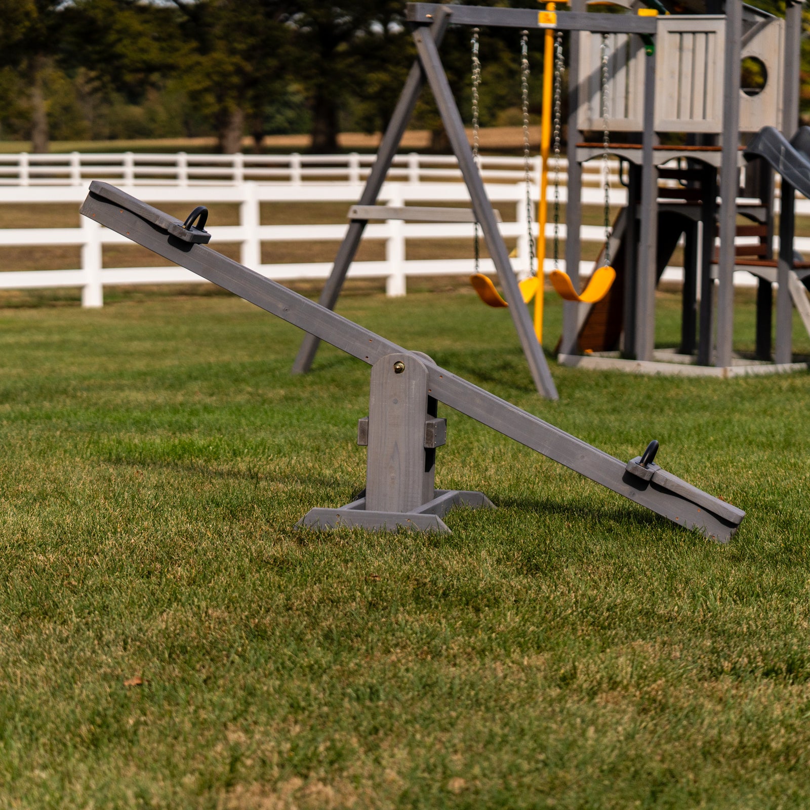 Enjoy Outdoor Play with Jack & June Cedar Seesaw | Woodplay