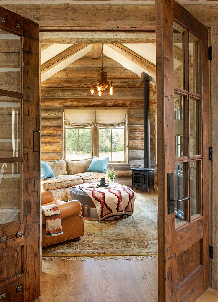 Fantastic Mountain Cabin Living Rooms with the Ultimate Coziness