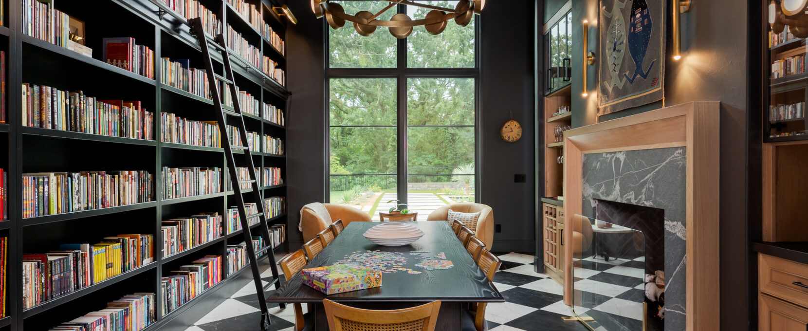 Five Cozy and Captivating Home Libraries