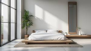 Free Minimalist Bedroom Interior Image - Minimalist, Bedroom, Interior | Download at StockCake