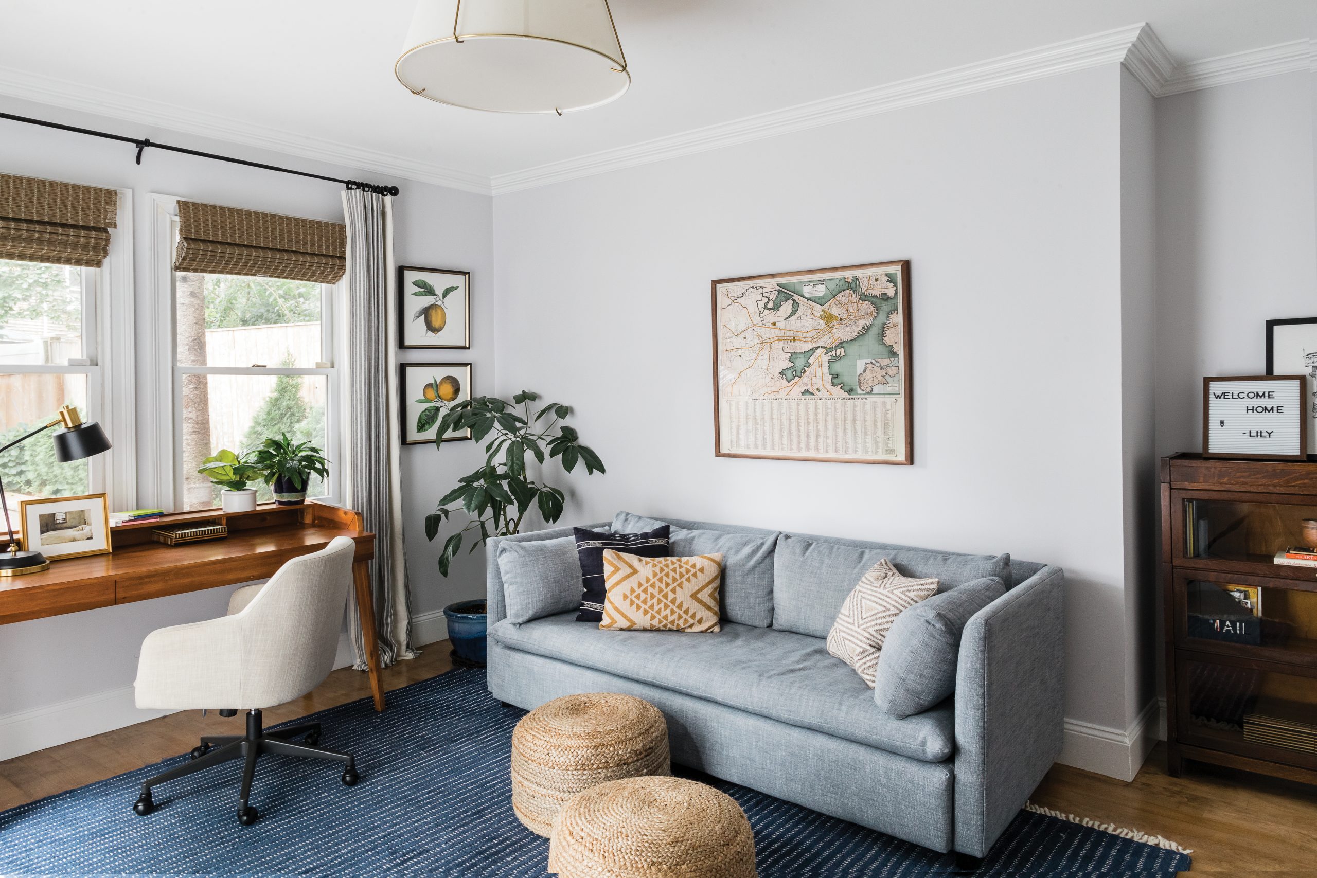 Home design ideas for that tricky guest room and office combo - The Boston Globe