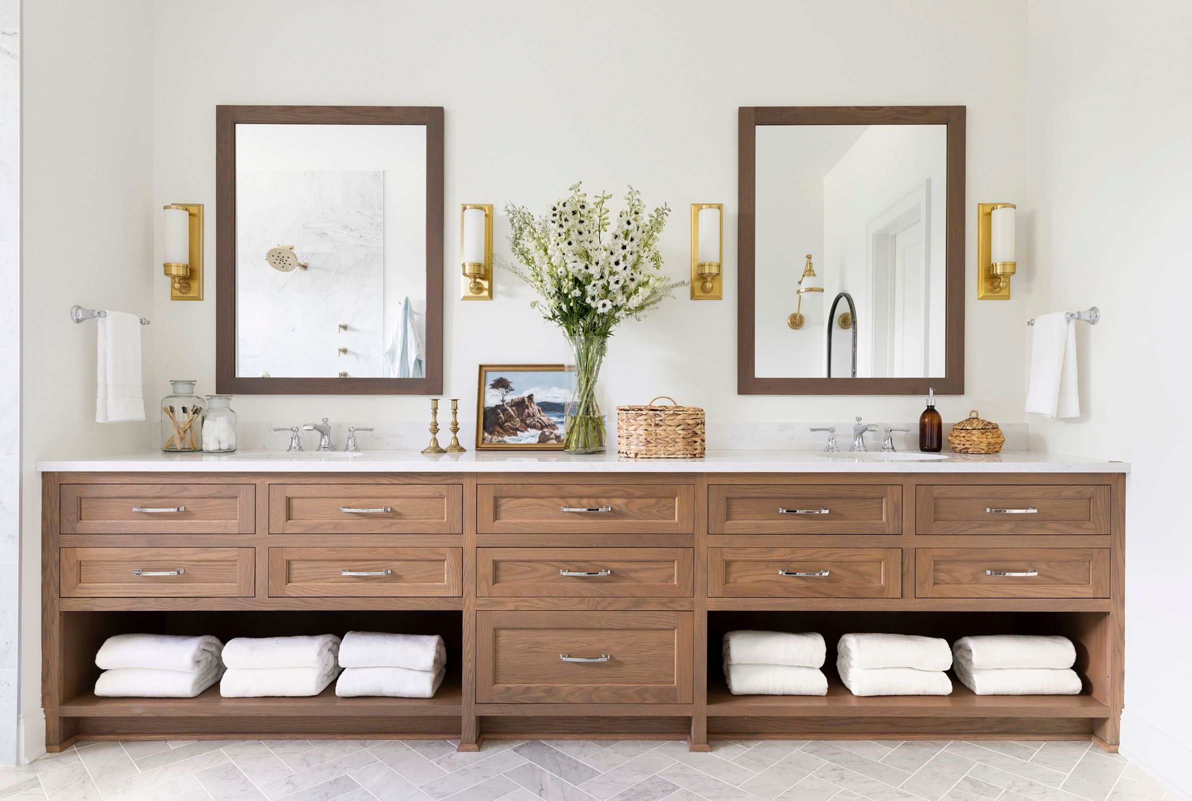 How to Design a Master Bathroom that Feels like a Luxury Hotel | Bria Hammel Interiors