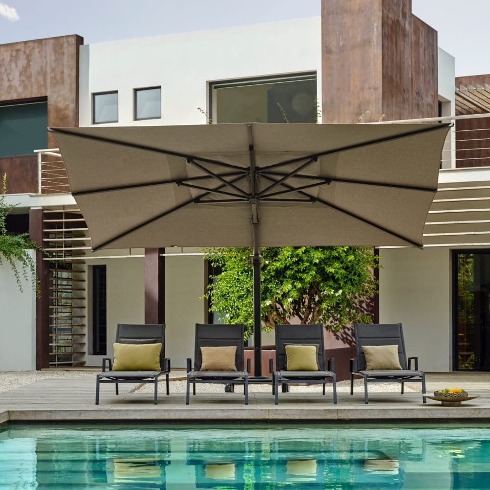 Jardinico Giant Sidepost Crank Lift Patio Umbrella JCP.401 | Cool-Off™