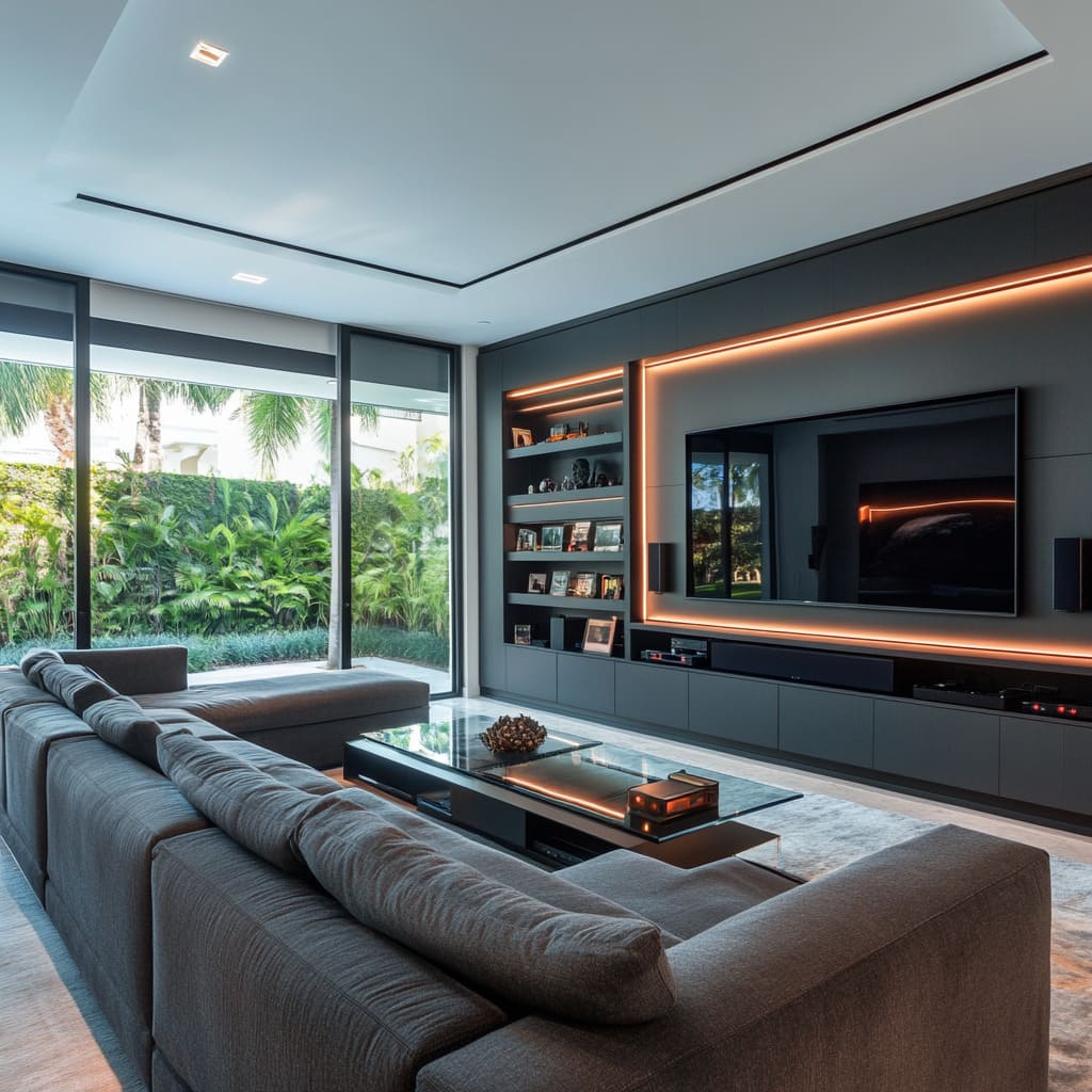 Masculine Men's Living Room Ideas for Bold, Stylish Spaces