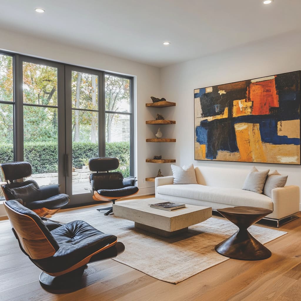 Masculine Men's Living Room Ideas for Bold, Stylish Spaces
