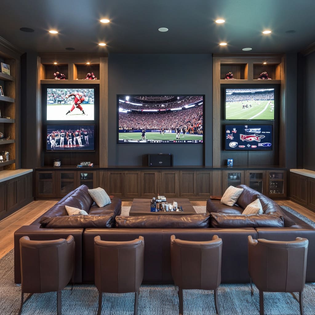 Masculine Men's Living Room Ideas for Bold, Stylish Spaces