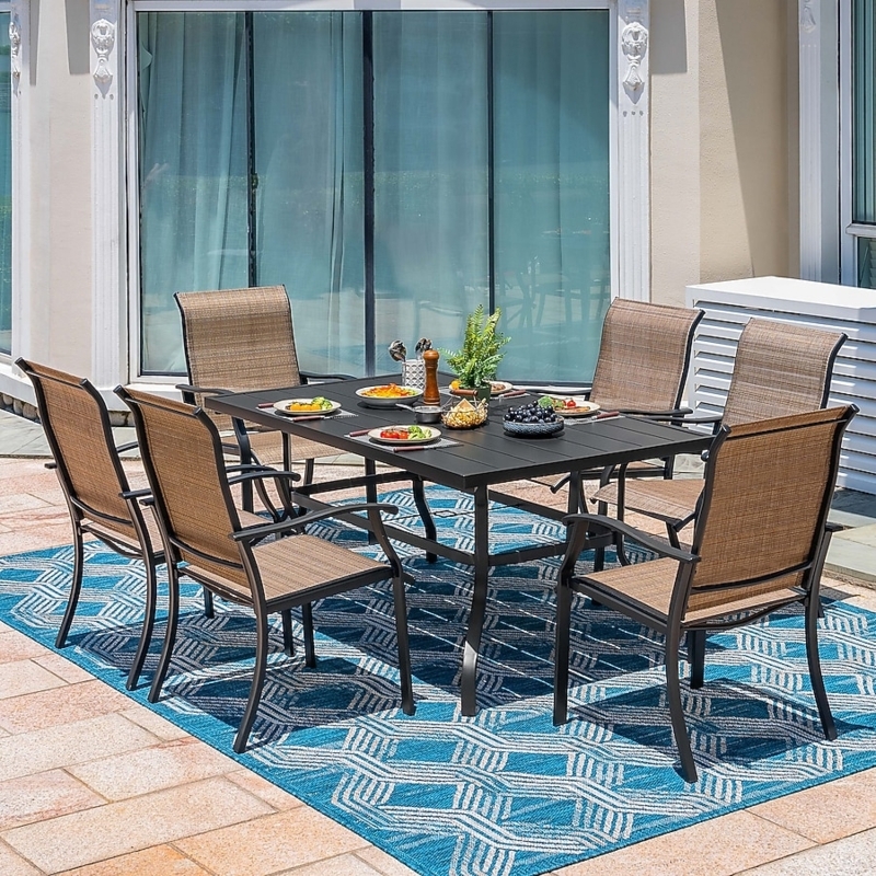 Metal Patio Dining Sets - Designer Picks | Foter
