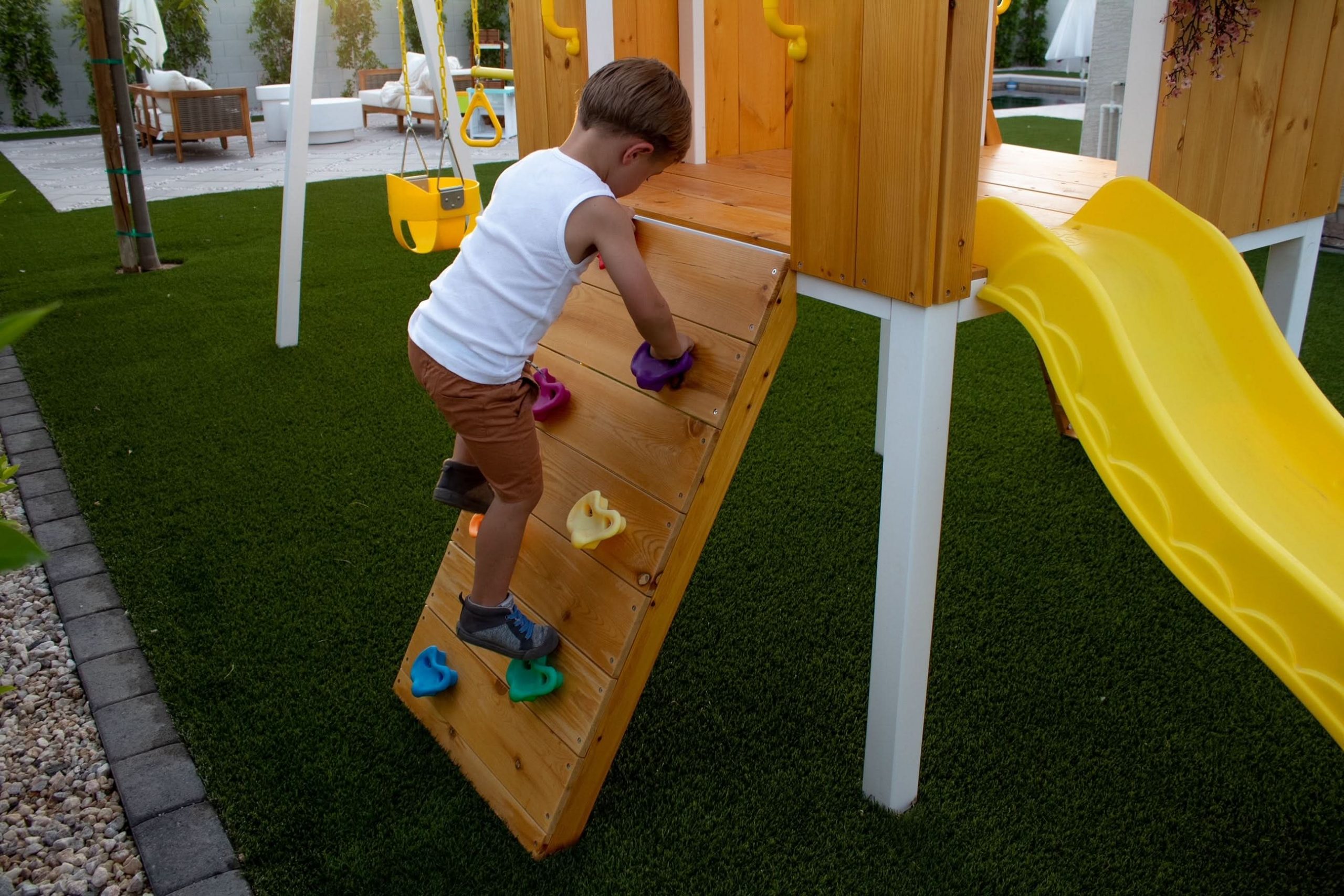 Modern Outdoor Swing Set | Forest From Avenlur
