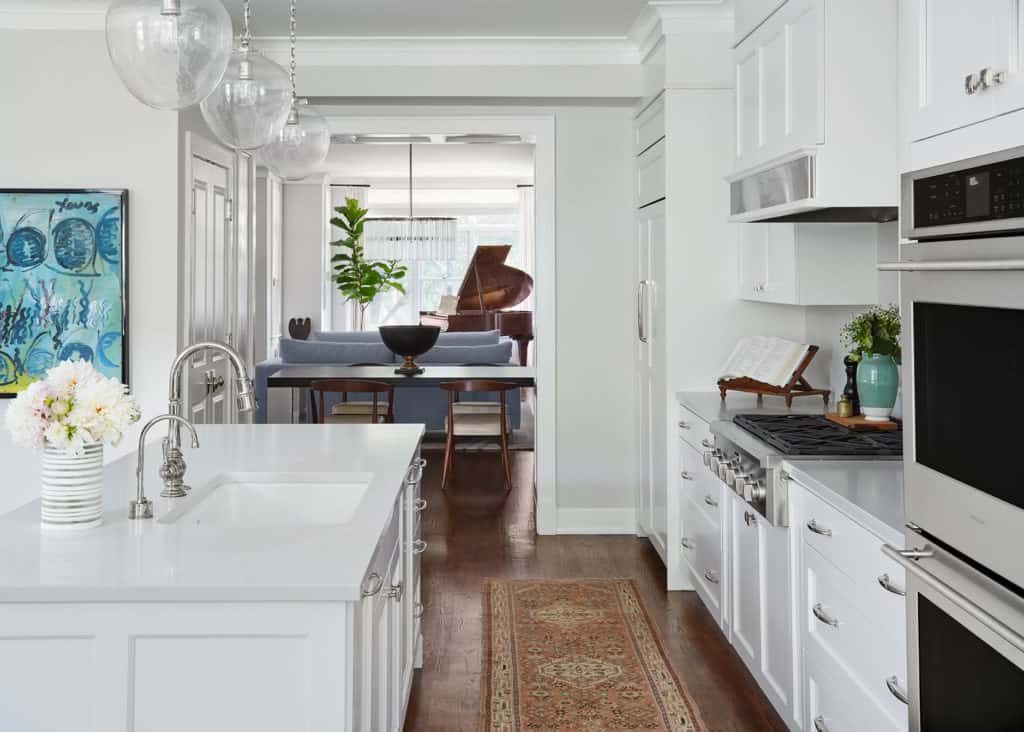 Modern White Kitchen Design Ideas - Centered by Design