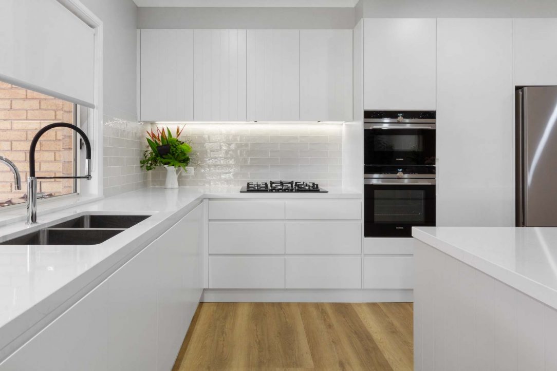 Modern White Kitchen, Kellyville by Premier Kitchens Australia | ArchiPro AU