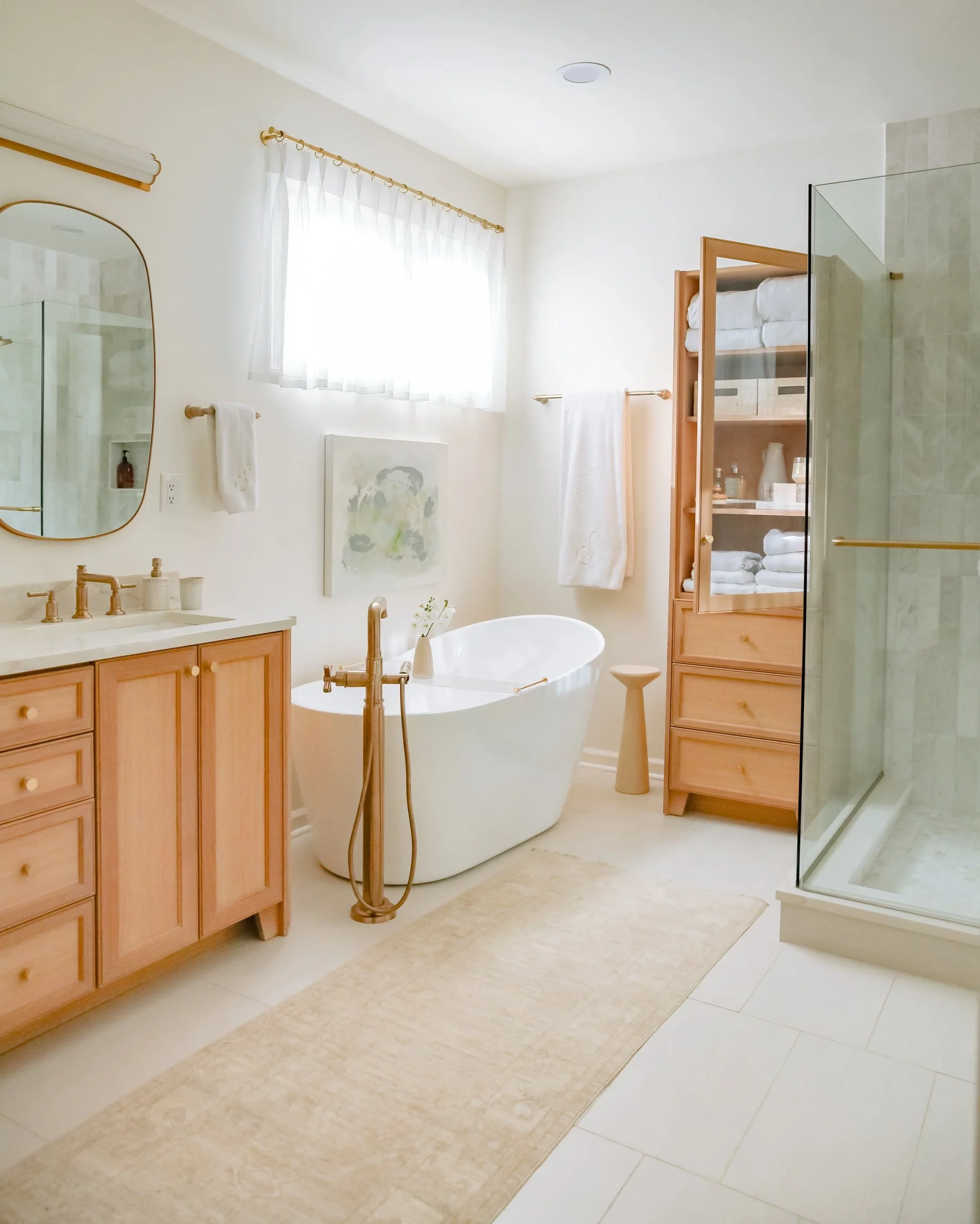 Our Primary Bathroom Renovation — Caramelized