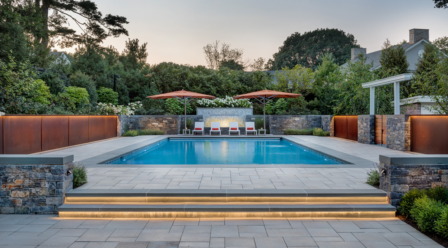 Residential pool design - Landscape Design & Arcitecture