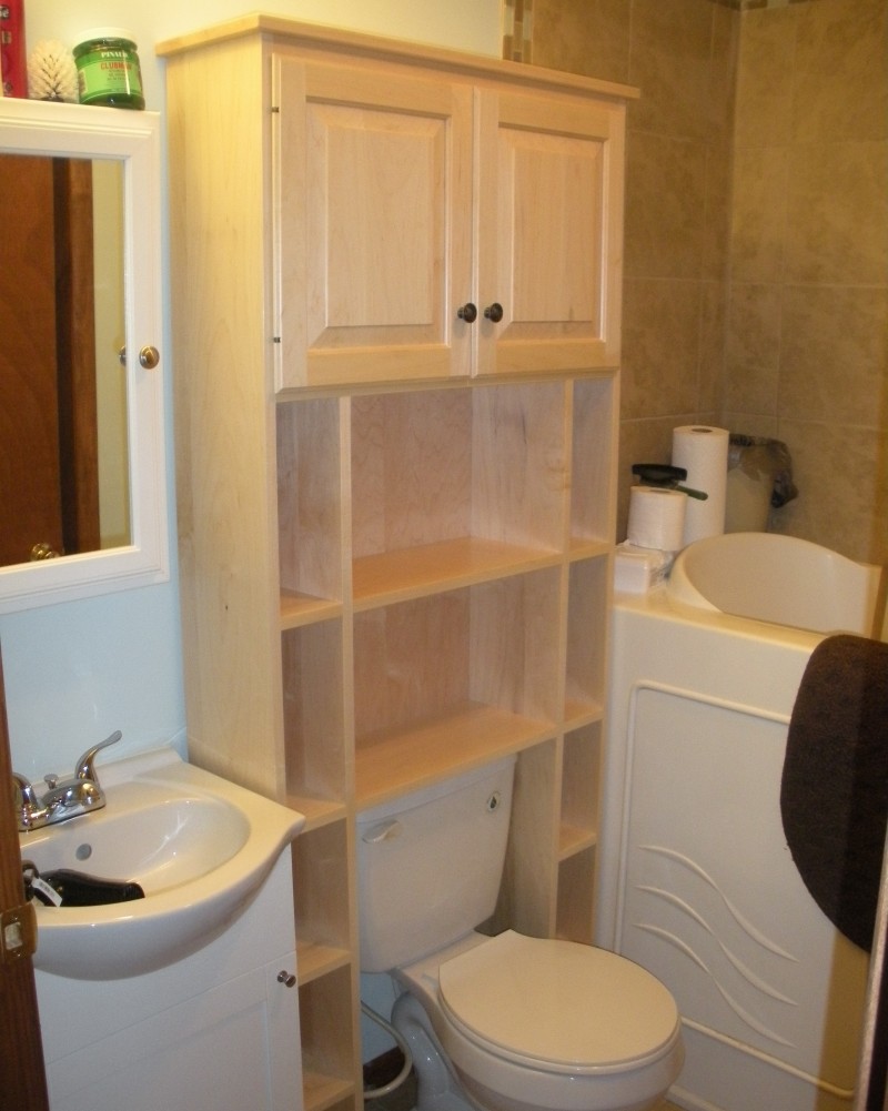 Shop Custom Toilet Cabinet | Handcrafted Amish Furniture from Country Lane Furniture