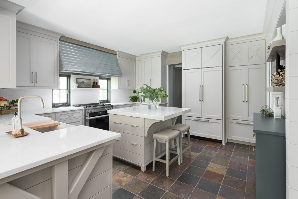 Slate Kitchen Floor Designs: Pros and Cons