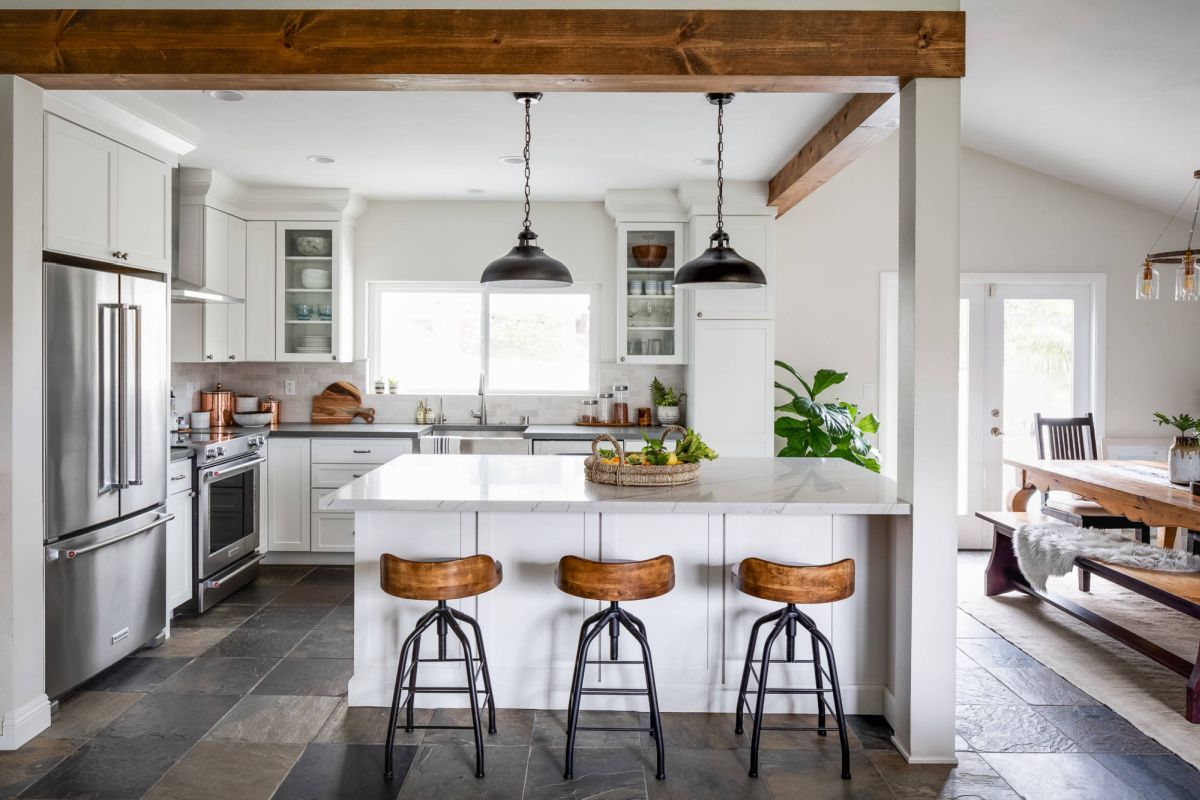 Slate Kitchen Floor Designs: Pros and Cons