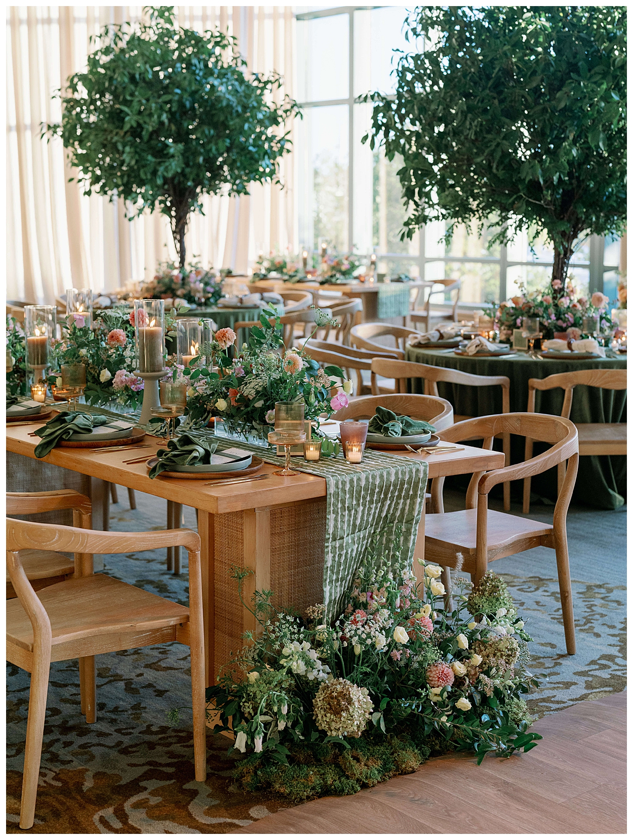 Spring Showers Bring May Flowers || How Planners Are Reinventing the Garden Wedding Look - Something Vintage