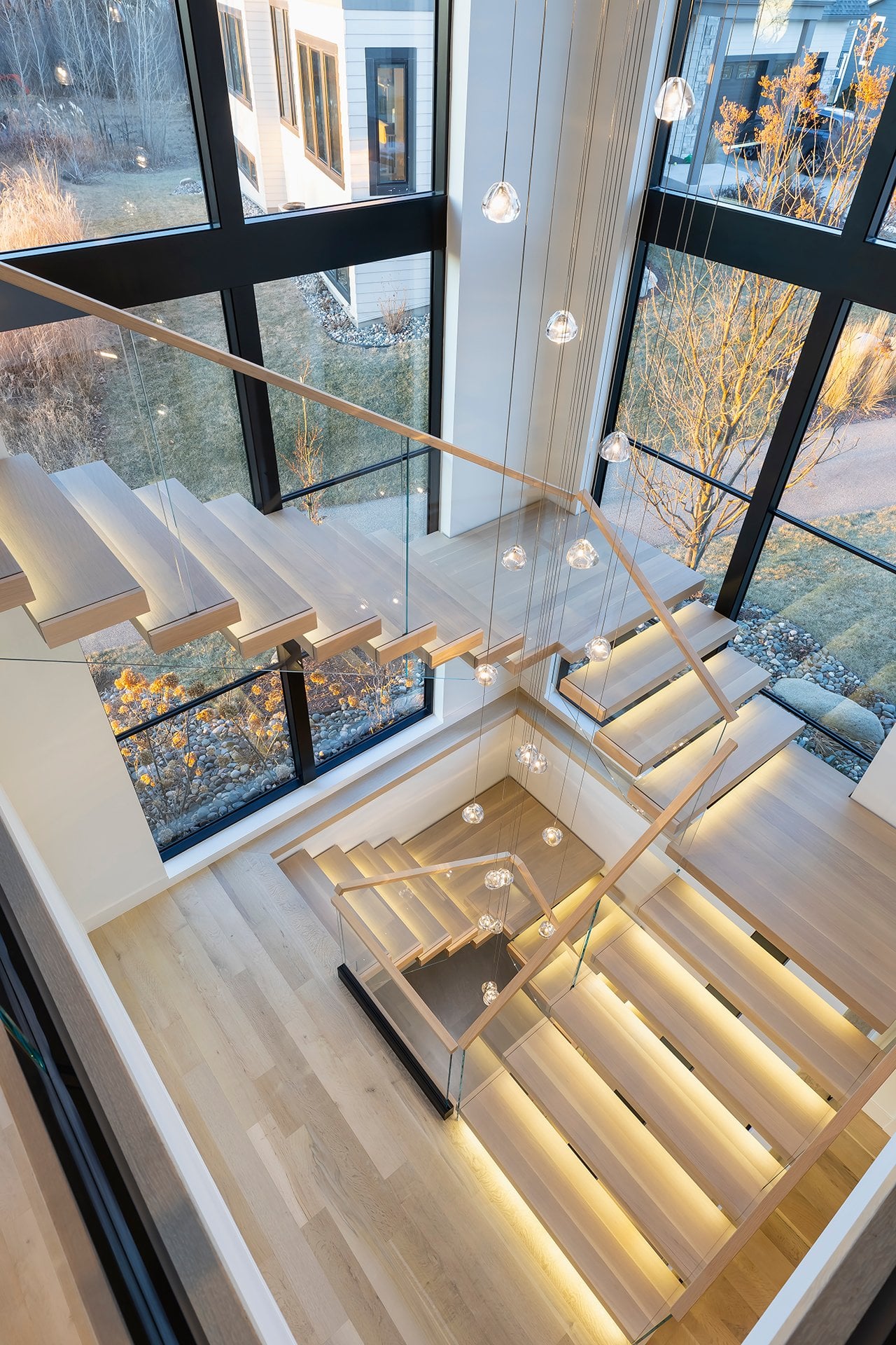 Stairwell Showstopper in Eden Prairie | Viewrail