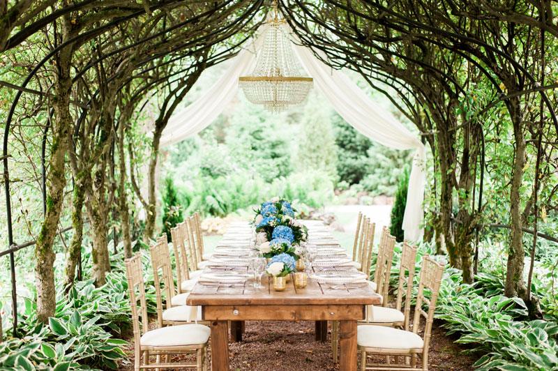 Styled Shoot: Whimsical Garden Wedding | Wandering Tree Estate