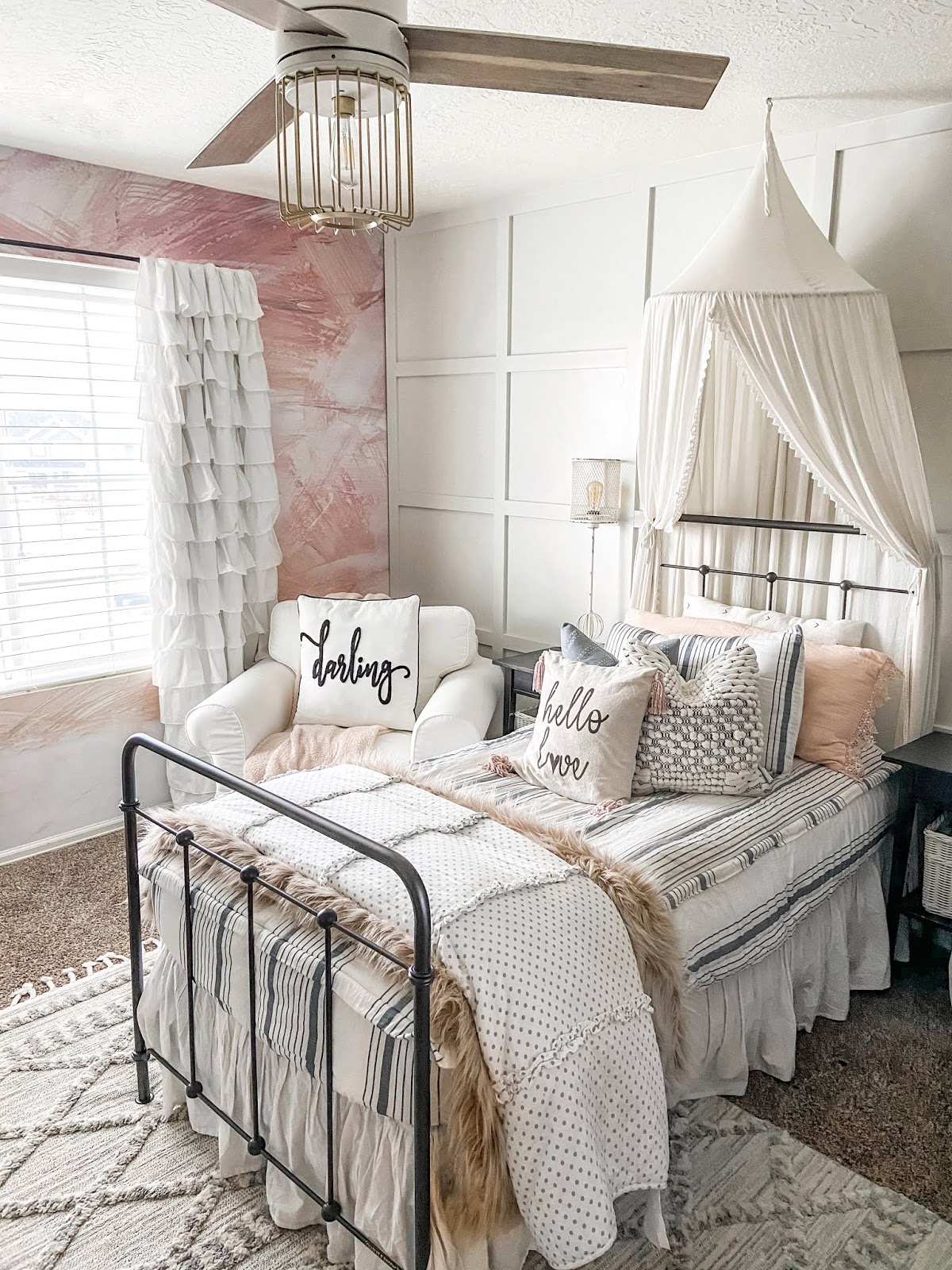 Teen Bedroom Update - Grey Birch Designs