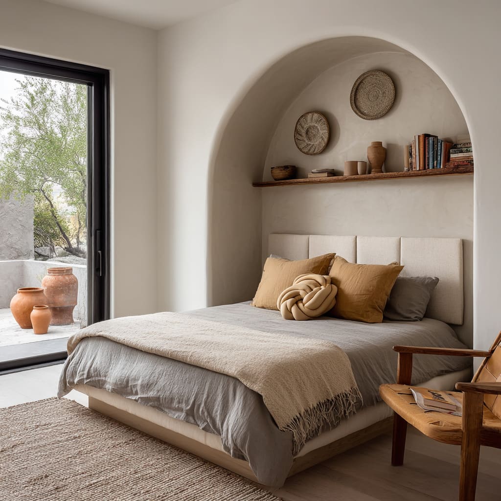 Textile Straps to Slabs: Modern Boho Headboard Ideas | FH