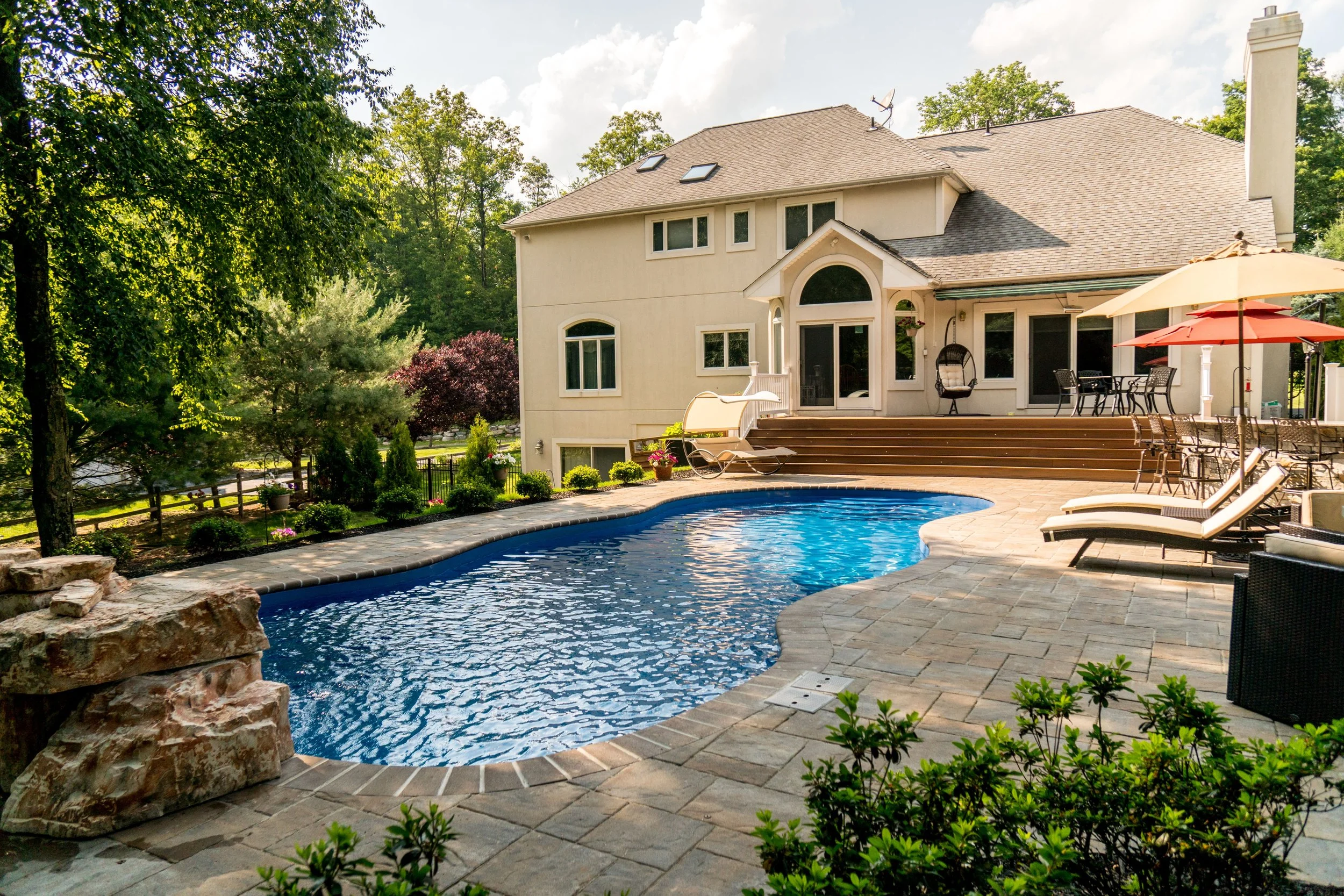 The Art of Pool Design in Westchester County, NY: Creating Spaces for Relaxation and Entertainment — Albert Group Landscaping & Swimming Pools