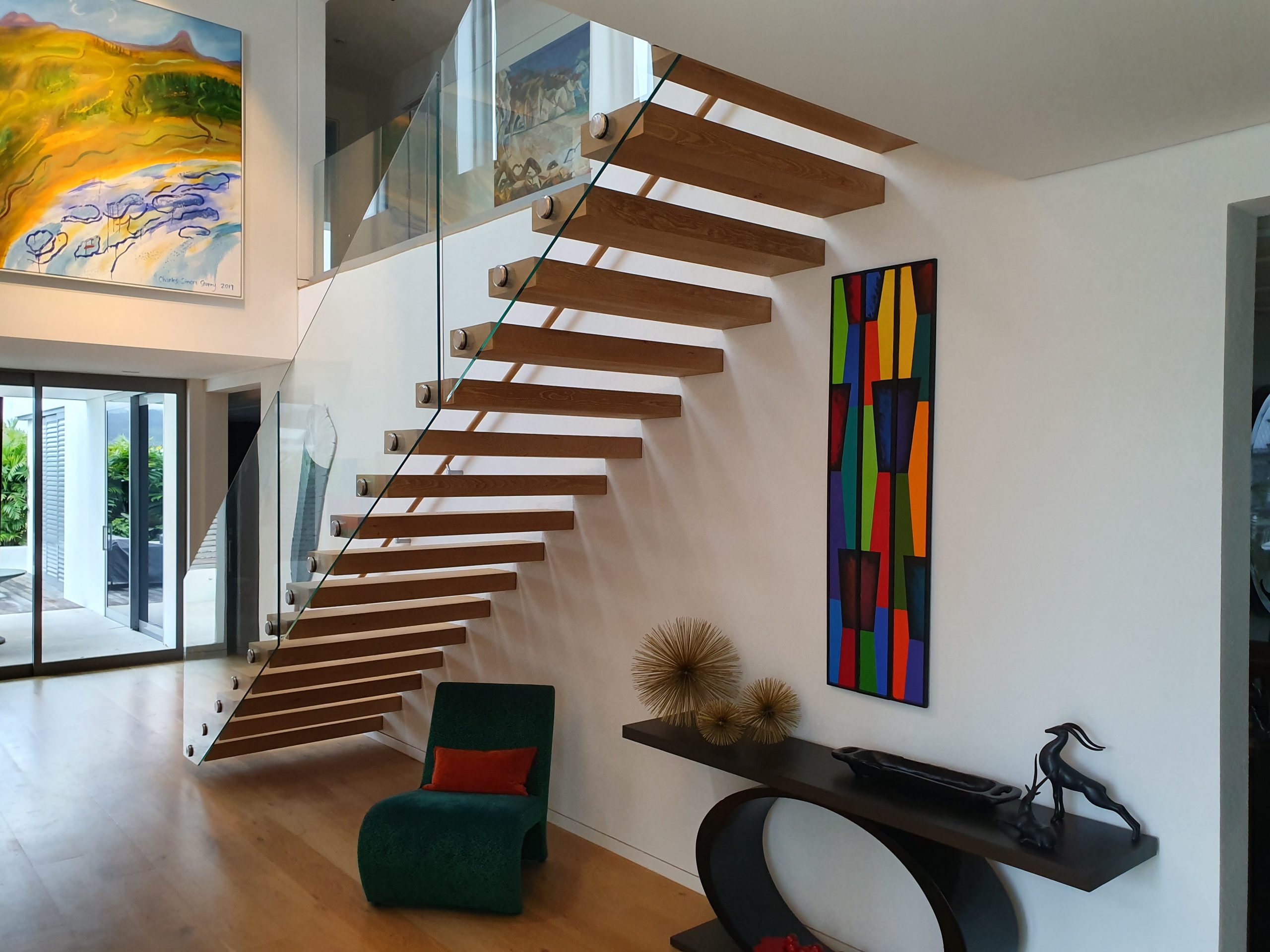 The Art of Stringerless Stairs | Ackworth House