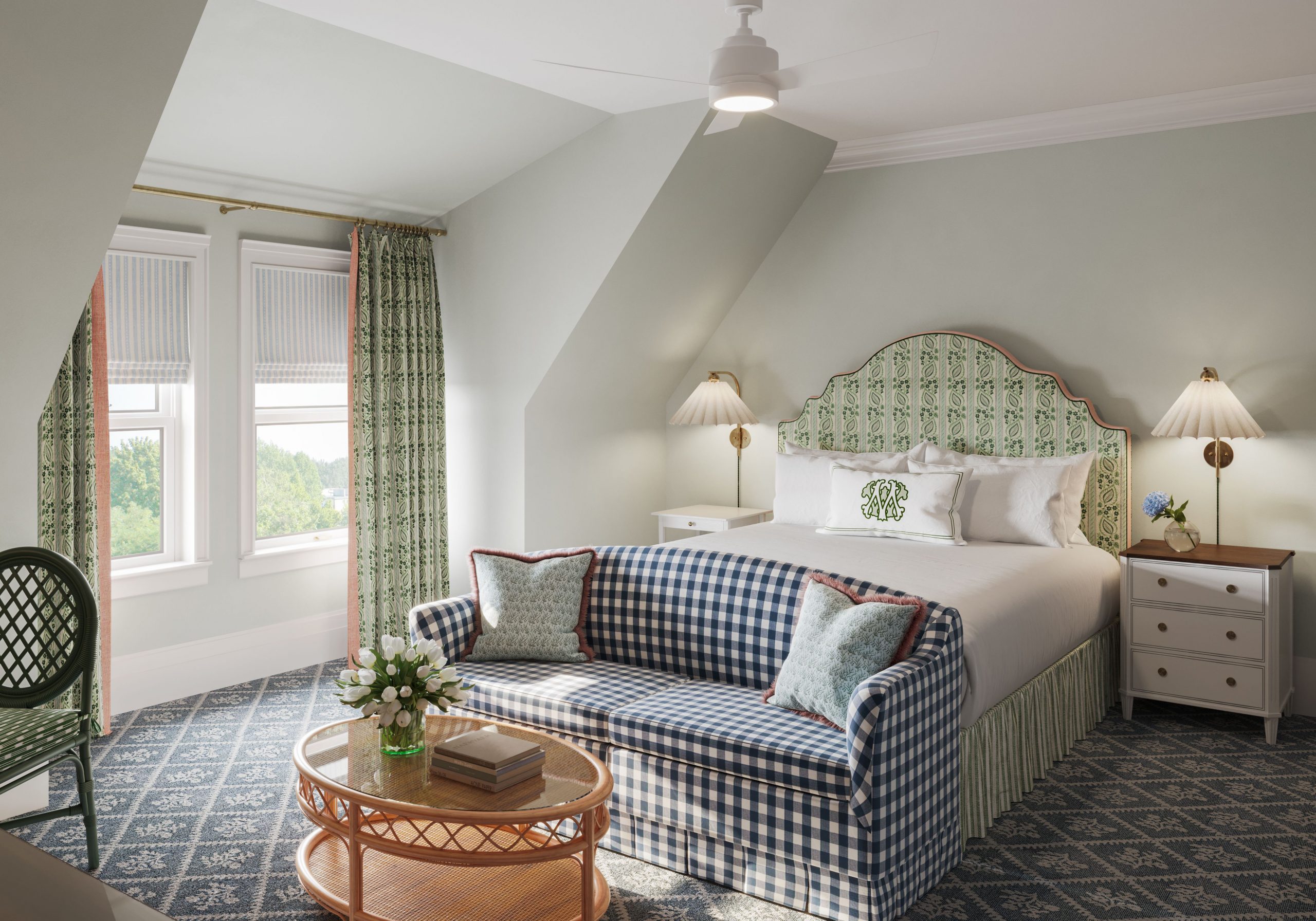 The Top 2025 Bedroom Trends Include Statement Headboards and Moody Hues