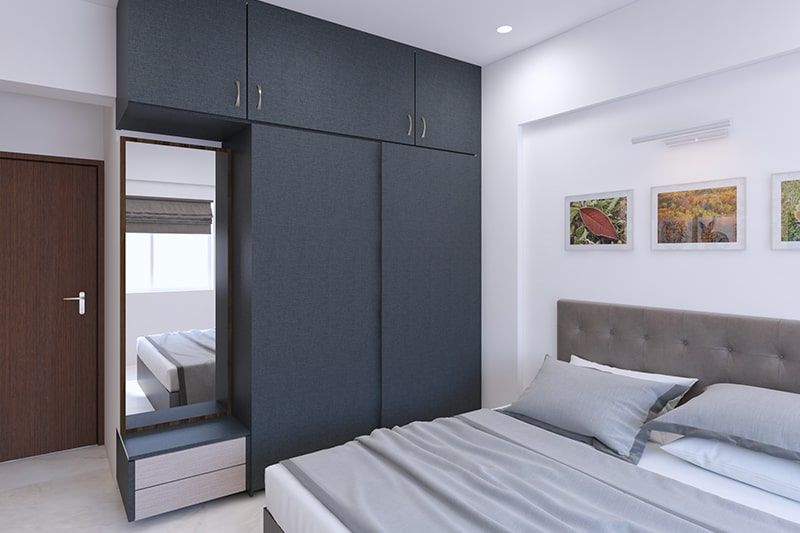 Top 7 Master Bedroom Wardrobe Design With Dressing Table