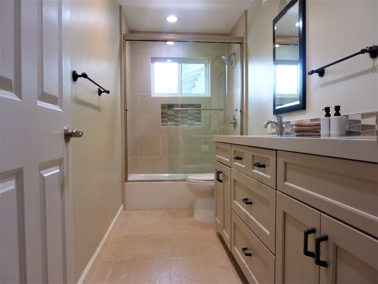 Warm and Welcoming Guest Bath: Small Changes for Big Impact | E.L. Designs | Interior Design and Remodeling CA