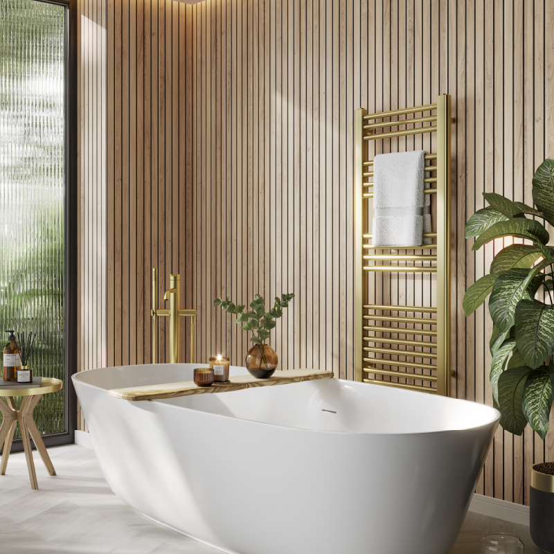 Warm Neutrals Take Center Stage in 2025 Bathroom Trend | Naturepanel Blog - Naturepanel