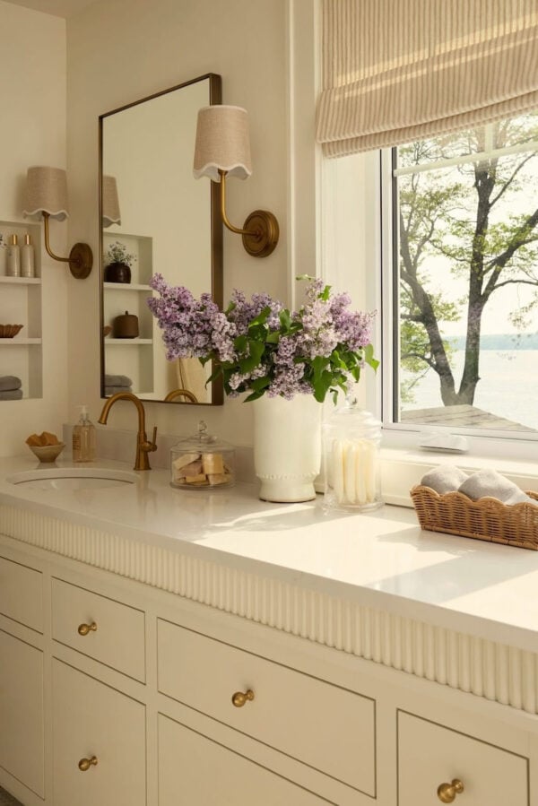 Warm White Bathroom Ideas & Paint Color Inspiration for Small and Master Baths – jane at home