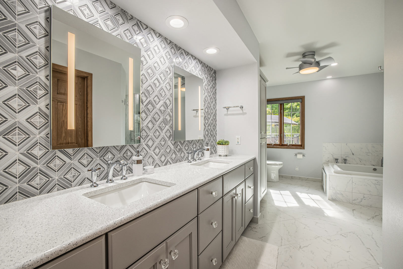 West Bend Primary Bathroom Remodel and Refresh - Borth-Wilson