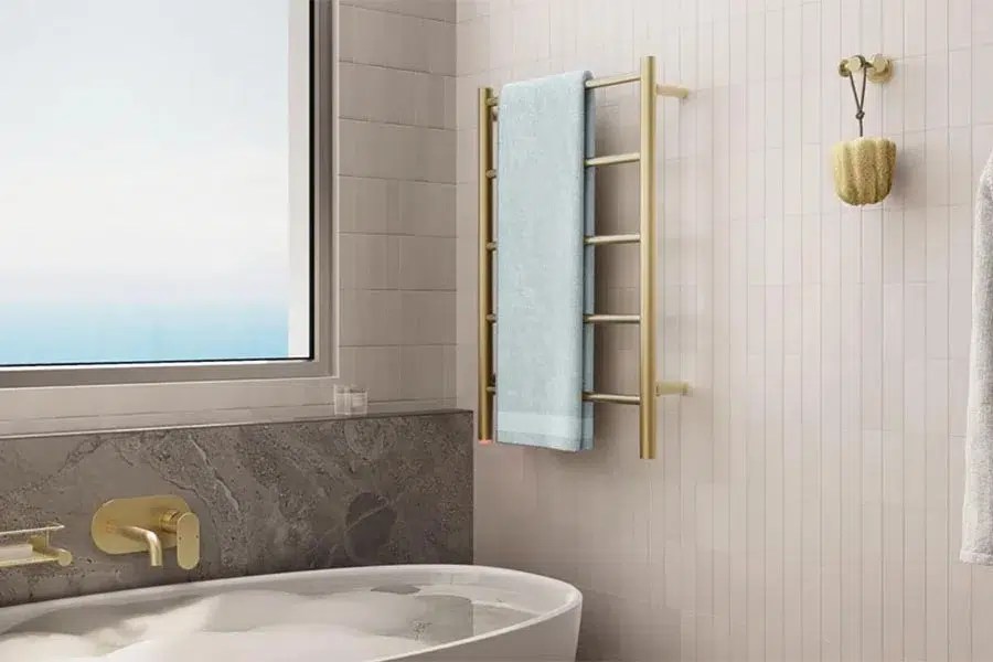 Where to install your heated towel rack | Bathroom Butler
