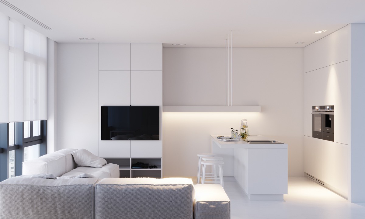 White Minimalism: 3 Examples That Show How To Get It Right