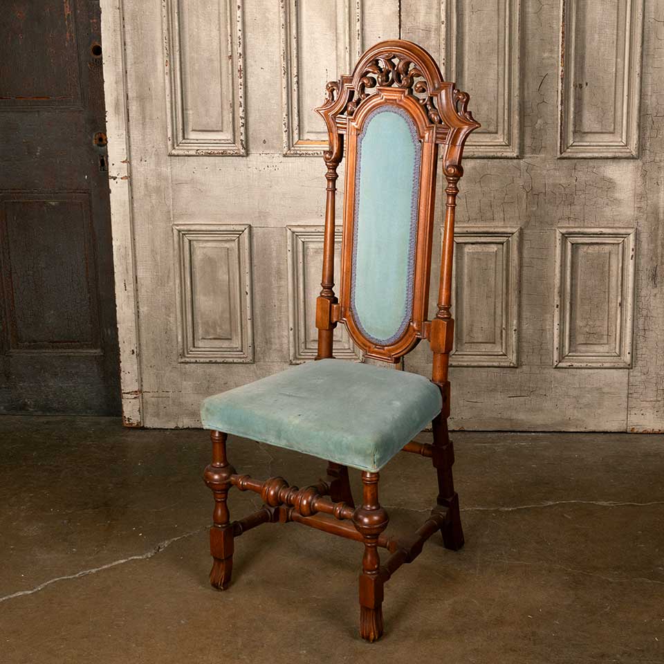 Wood Antique Parlor Chairs Pair Of Vintage Parlor Chairs – Scout Design Studio