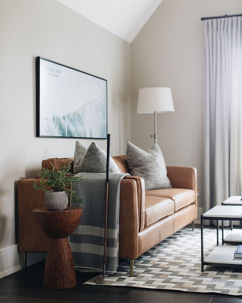 12 Curtain Colors That Go Beautifully With Brown Furniture