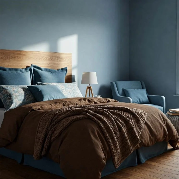 15 Blue and Brown Bedroom Ideas for a Cozy Retreat
