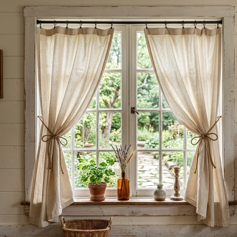 15 Farmhouse Window Treatment Ideas for Cozy Homes