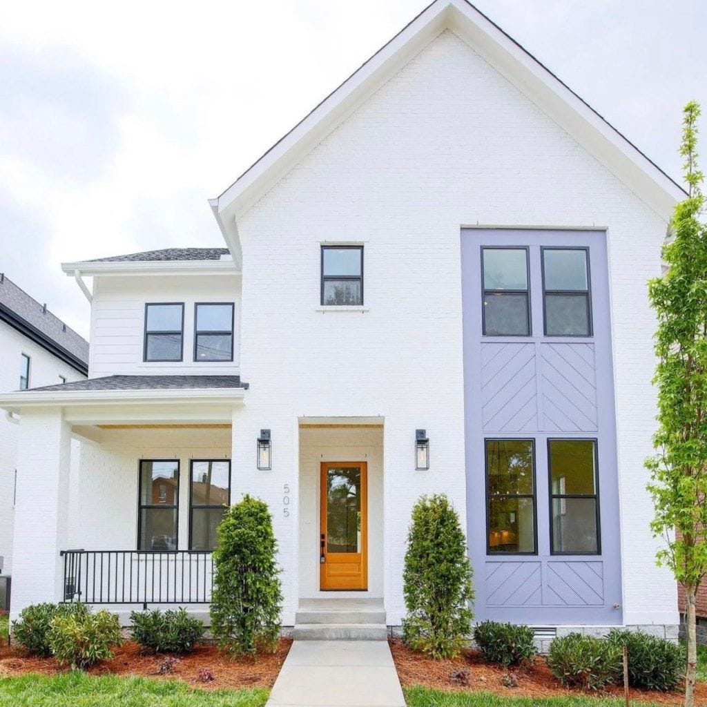 15 Modern White House Exterior Paint Colors - Enthralling Gumption