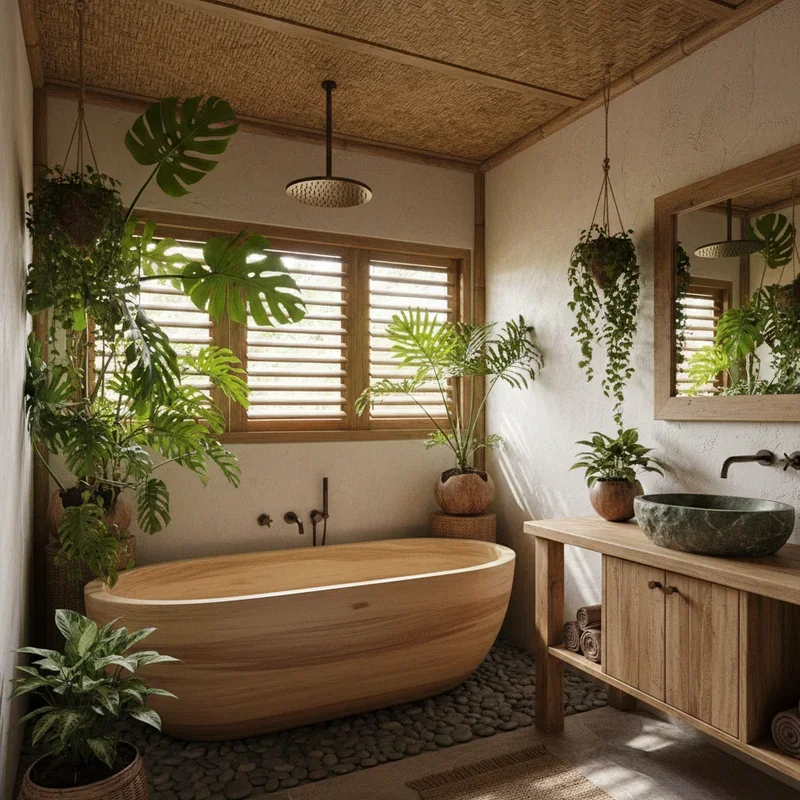 15 Tropical Bathroom Ideas to Bring Island Vibes Indoors