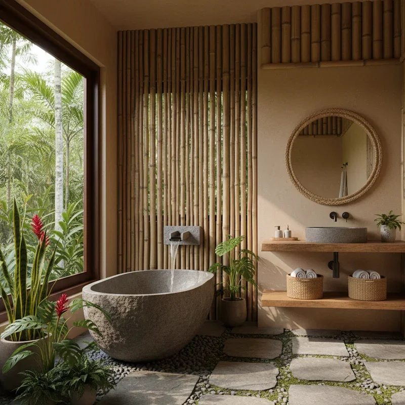 15 Tropical Bathroom Ideas to Bring Island Vibes Indoors
