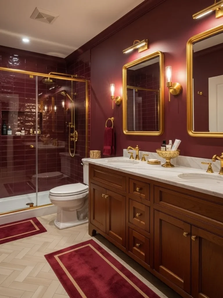 19 Burgundy Bathroom Ideas for Rich, Sophisticated Spaces