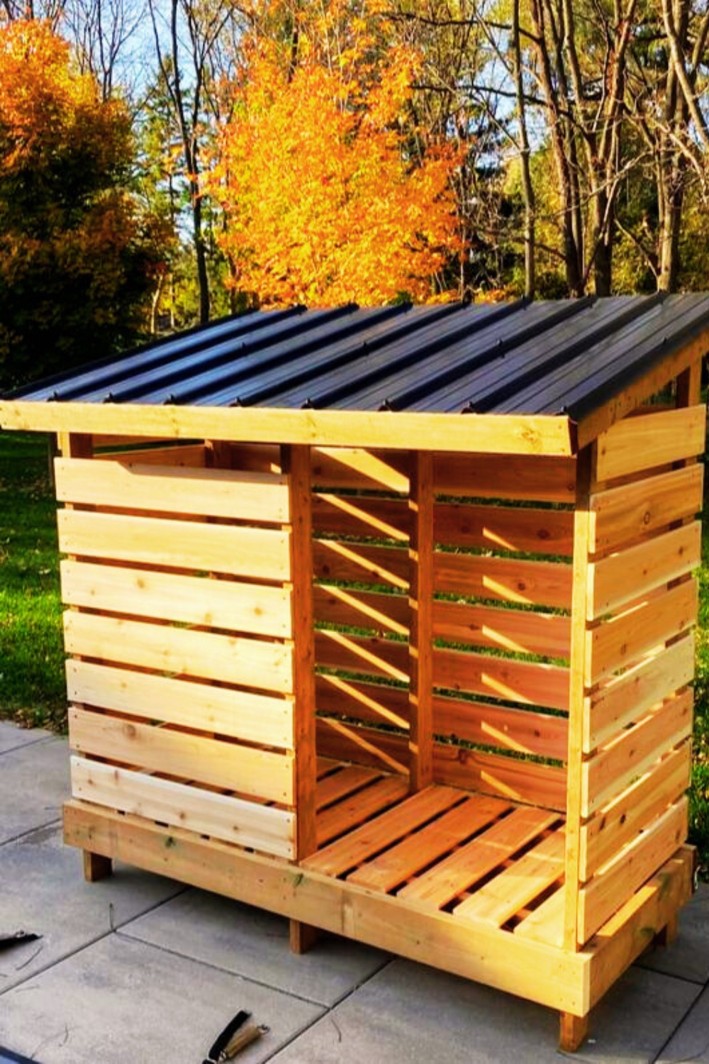 19 Firewood Storage Ideas for Small Backyards - GoTinySpace