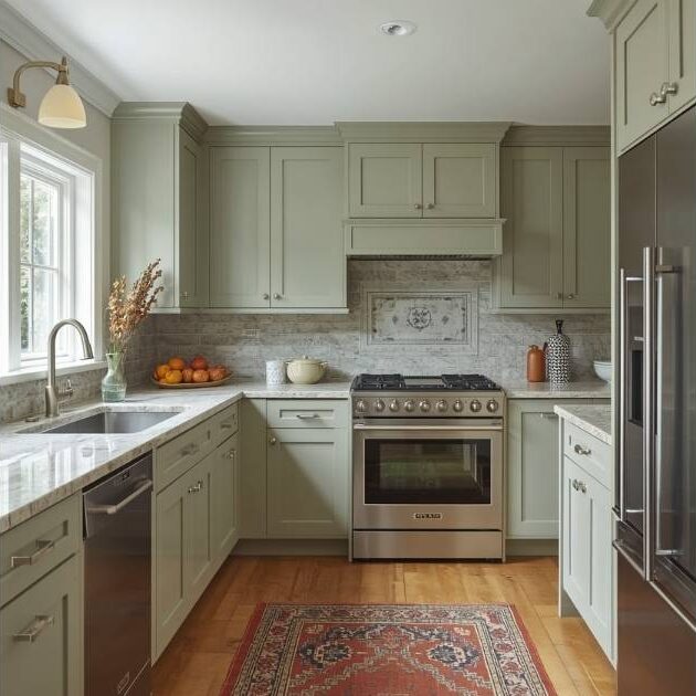 22 Stunning Terracotta and Sage Green Kitchen Ideas for a Warm and Inviting Space