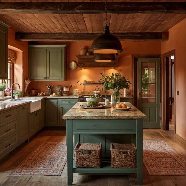 22 Stunning Terracotta and Sage Green Kitchen Ideas for a Warm and Inviting Space