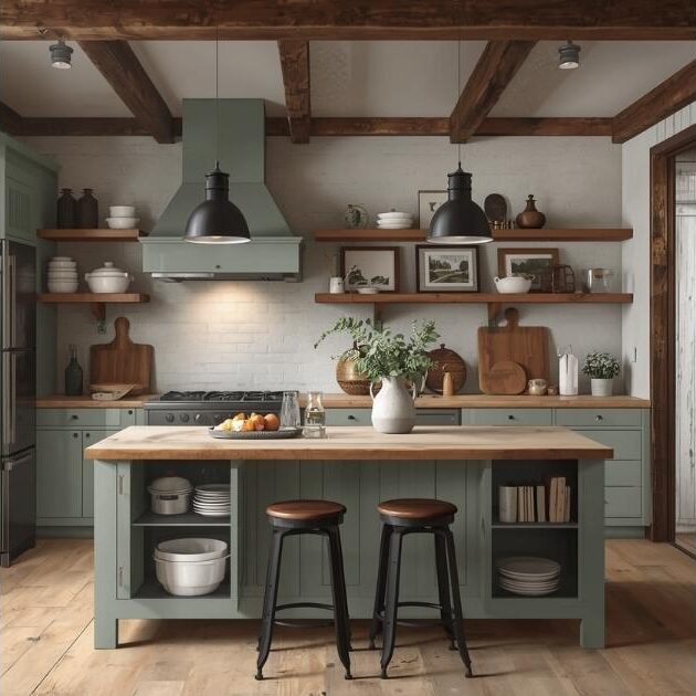 22 Stunning Terracotta and Sage Green Kitchen Ideas for a Warm and Inviting Space