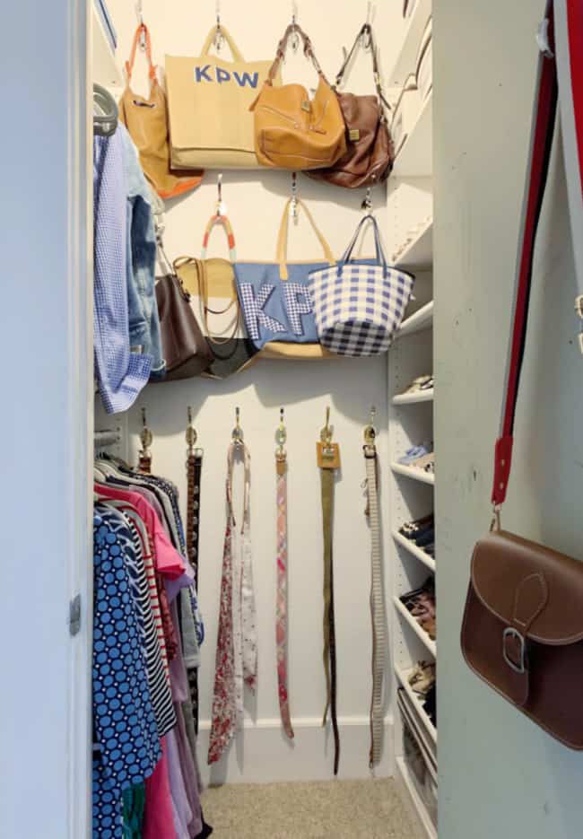 26 Best Ways to Store Handbags and Purses
