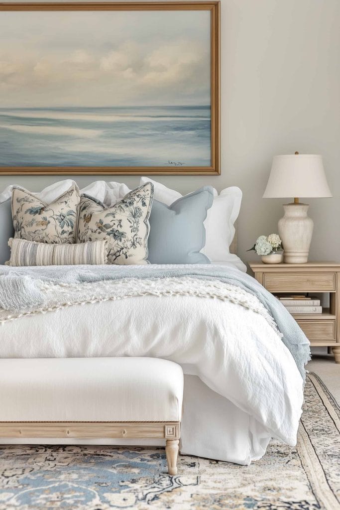50+ Serene Coastal Bedroom Decor Ideas - Living Chic