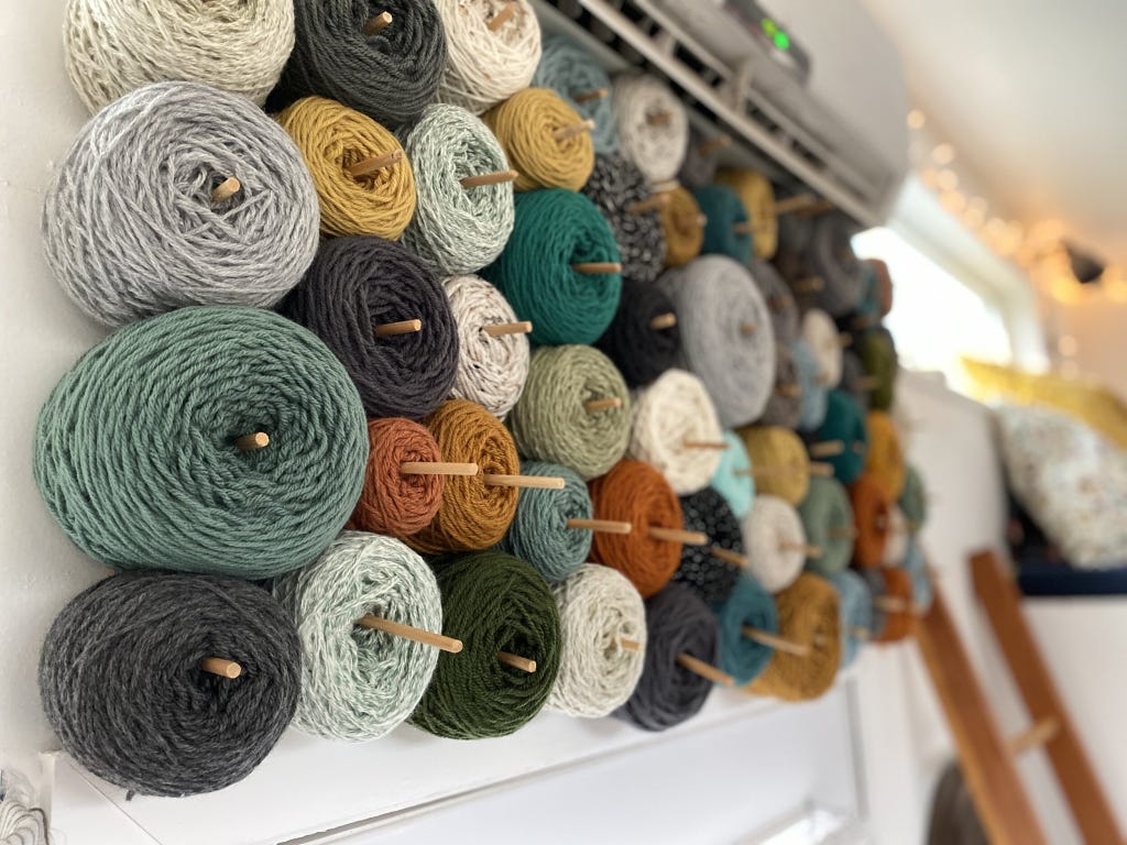 8 Creative Ways to Display Yarn & Knitting Needles
