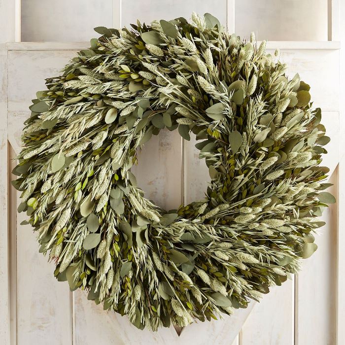 A New Autumn Wreath for the Front Door – Between Naps on the Porch